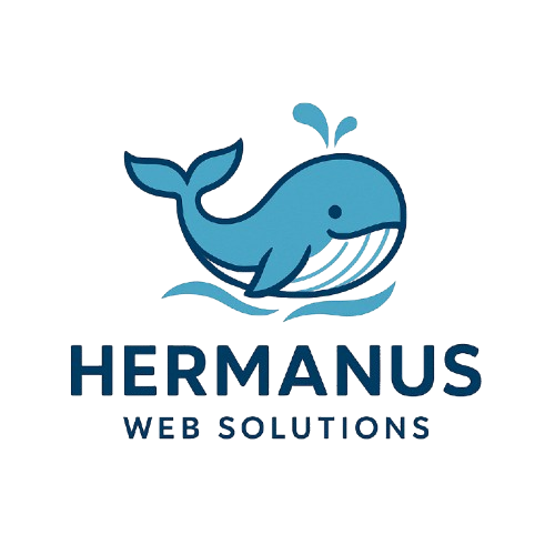 hermanus web solutions logo design removebg preview